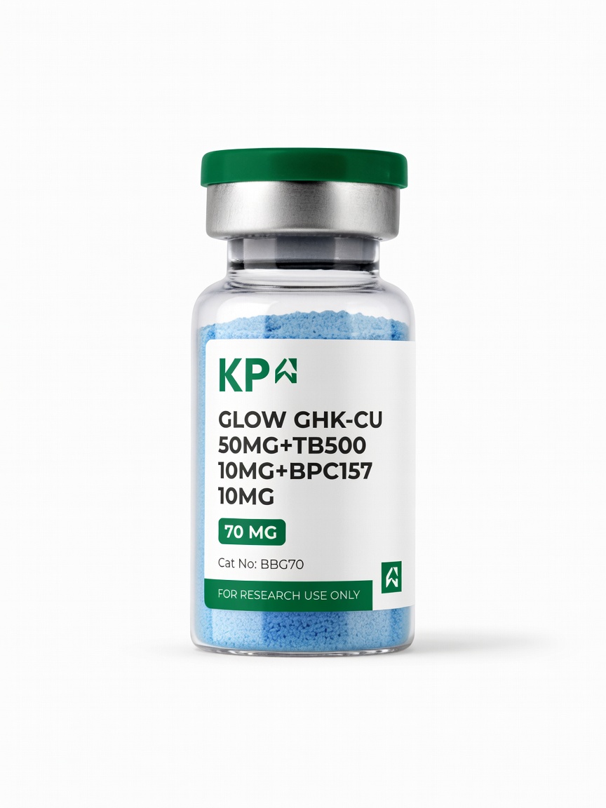 GLOW GHK-CU 50mg+TB500 10mg+BPC157 10mg product photo