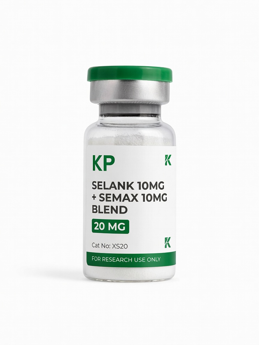 Selank 10mg + Semax 10mg Blend